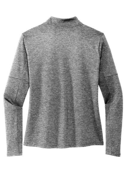 Planstin x Nike DRI-FIT Women's 1/2 Zip Long Sleeve (Black Heather)