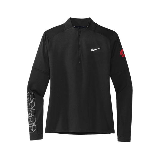Planstin x Nike DRI-FIT Women's 1/2 Zip Long Sleeve (Black)