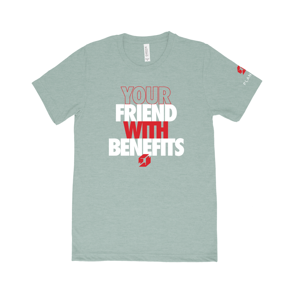 Friends with Benefits Shirt 2.0 - Mist (Unisex)