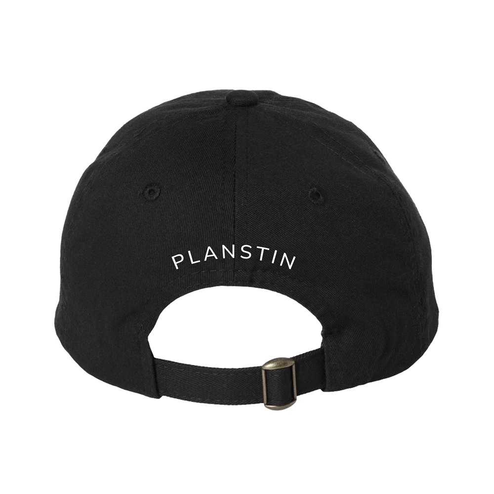 Planstin Dad Hat (Black and Red)