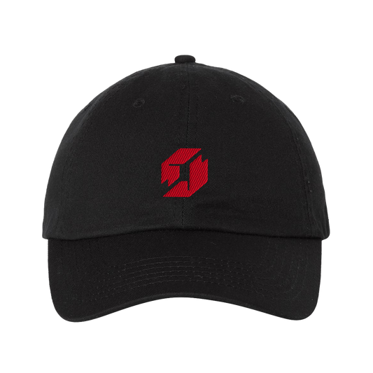 Planstin Dad Hat (Black and Red)