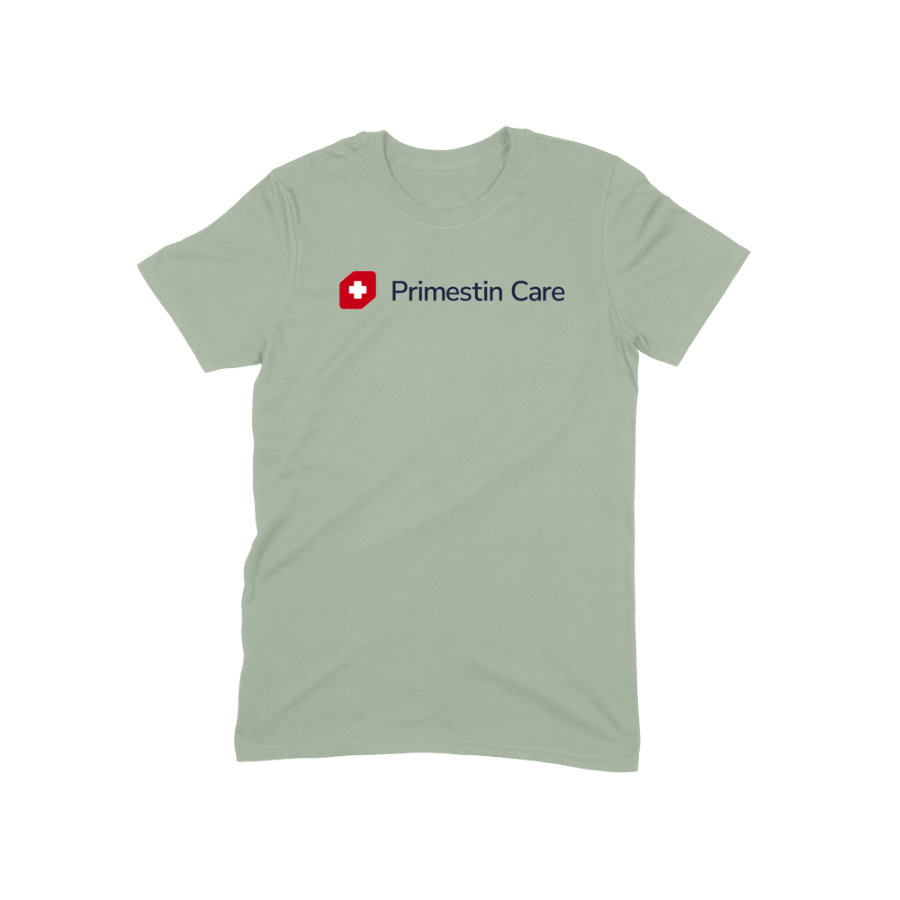 Primestin Front and Center Short Sleeve T-Shirt (Sage)