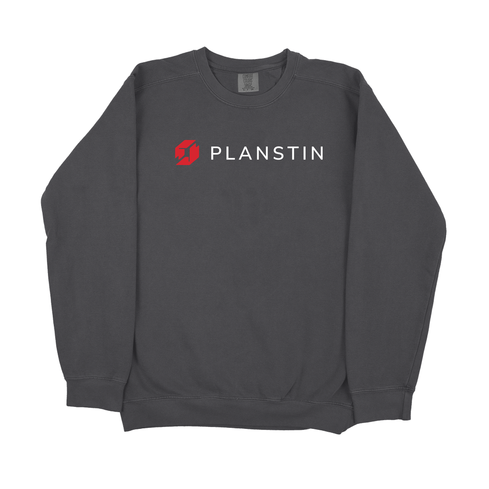 Planstin Logo Crewneck Sweatshirt (Unisex)