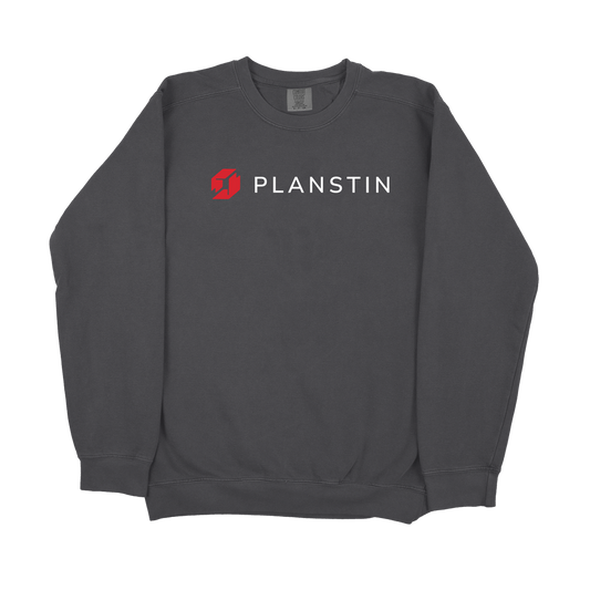 Planstin Logo Crewneck Sweatshirt (Unisex)
