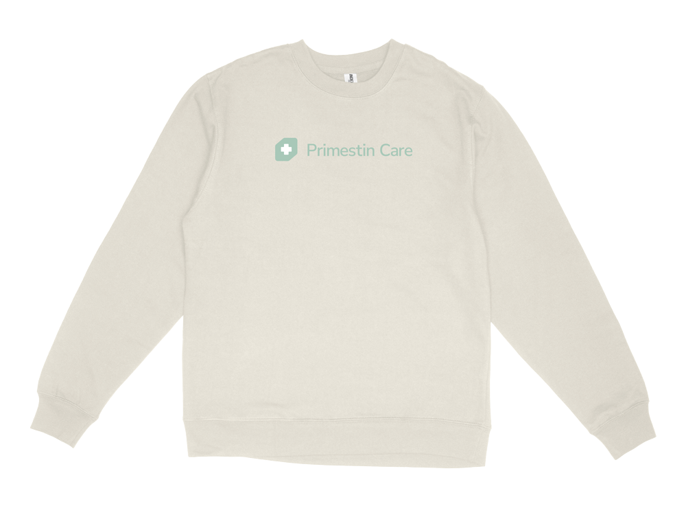 The Primestin Crew Sweatshirt (Bone)