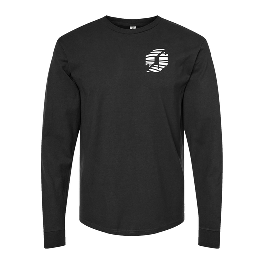 Planstin Rock Wave Long Sleeve T-Shirt (Black)