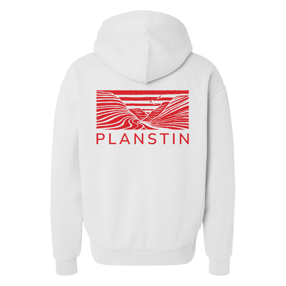 Planstin Rock Wave Hoodie (Ivory)
